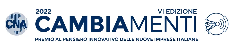 logo sesta edizione cambiamenti 2022 organizzato da CNA Ravenna